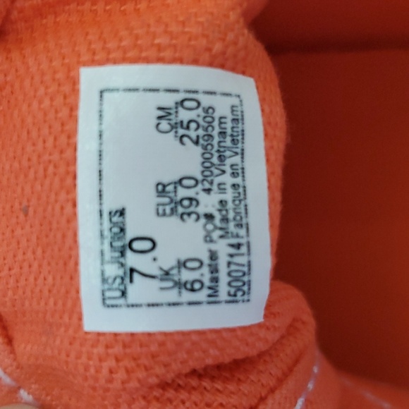 Vans Coral Fruit Print Old Skool 7 Juniors = Women's 8.5 - Picture 9 of 10